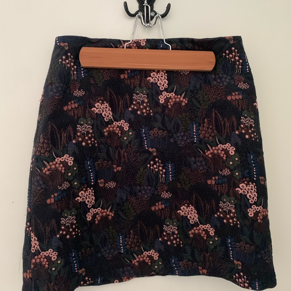 Ann Taylor Tapestry Pencil Skirt Cocktail